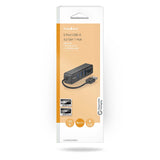 USB hub | 1x USB-A | 3x USB A Aljzat | 5-Port port(s) | USB 2.0 | USB-áramellátású | SD & MicroSD-9