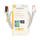 CAT6 hálózati kábel | RJ45 Dugasz | RJ45 Dugasz | S/FTP | 0.50 m | Kerek | LSZH | Szürke | Label-2