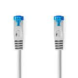 CAT6a hálózati kábel | S/FTP | RJ45 Dugasz | RJ45 Dugasz | 2.00 m | Snagless | Kerek | LSZH | Szürke | Label-0