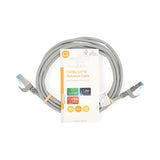 CAT6a hálózati kábel | S/FTP | RJ45 Dugasz | RJ45 Dugasz | 2.00 m | Snagless | Kerek | LSZH | Szürke | Label-2