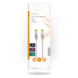 CAT7 hálózati kábel | S/FTP | RJ45 Dugasz | RJ45 Dugasz | 1.00 m | Snagless | Kerek | LSZH | Szürke | Boríték-2