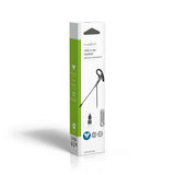 PC headset | Fülbe Dugható | Mono | USB Type-A / USB Type-C™ | Felhajtható Mikrofon | Fekete / Szürke-12