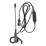 PC headset | Fülbe Dugható | Mono | USB Type-A / USB Type-C™ | Felhajtható Mikrofon | Fekete / Szürke-13