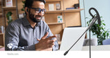 PC headset | Fülbe Dugható | Mono | USB Type-A / USB Type-C™ | Felhajtható Mikrofon | Fekete / Szürke-14