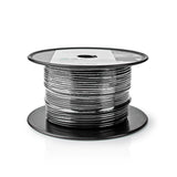 Koax Kábel Tekercsben | RG174 | 50 Ohm | Egyes Árnyékolás | ECA | 100.0 m | Coax | PVC | Fekete | Tekercsben-4