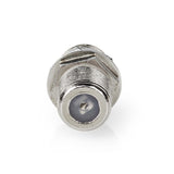 Műholdas és antenna adapter | F Aljzat | F Aljzat | Nikkelezett | 75 Ohm | Egyenes | Fém | Ezüst | 1 db | Doboz-1