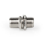 Műholdas és antenna adapter | F Aljzat | F Aljzat | Nikkelezett | 75 Ohm | Egyenes | Fém | Ezüst | 1 db | Doboz-2