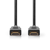 Premium Nagysebességű HDMI ™ kábel Ethernet | HDMI™ Csatlakozó | HDMI™ Csatlakozó | 4K@60Hz | 18 Gbps | 1.50 m | Kerek | PVC | Fekete | Label-1