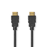 Ultra High Speed ​​HDMI ™ kábel | HDMI™ Csatlakozó | HDMI™ Csatlakozó | 8K@60Hz | 48 Gbps | 1.00 m | Kerek | 6.0 mm | Fekete | Label-0