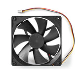 DC ventilátor | DC | Ventilátor méret: 140 mm | 3-Pin | 24.9 dBA | Fekete-6