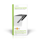 Képernyő felső Raktári | Alkalmas erre_ Asztal / Notebook | Max. szállítási kapacitás: 6 kg | Fekete | Műanyag-10