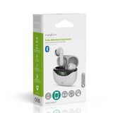 Teljesen vezeték nélküli fülhallgató | ANC (Active Noise Cancelling) | Bluetooth® | Maximális akkumulátor lejátszási idő: 30 óra | Érintés Vezérlés | Töltő tok | Kábel nélküli töltő tok | Beépített mikrofon | Hangvezérlés támogatás | Fehér-4