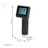 Mikroszkóp Kamera | 1080p@30fps | 48 MPixel | Zoom_ 8 x | Nagyítás: 500 x | Képernyő méret: 2 " | Igen | Fekete-12