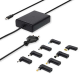 Notebook adapter | GaN | 100 W | 5 / 9 / 12 / 15 / 20 V DC | 3.0 / 5.0 A | Alkalmas erre_ Notebook / Okostelefon / Tablet | Euro / C-típus (CEE 7/16)-0