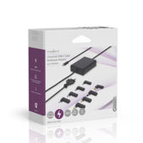 Notebook adapter | GaN | 100 W | 5 / 9 / 12 / 15 / 20 V DC | 3.0 / 5.0 A | Alkalmas erre_ Notebook / Okostelefon / Tablet | Euro / C-típus (CEE 7/16)-5