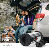 Inverter módosult szinuszhullám | Bemeneti feszültség: 12 V DC | Eszköz táp kimeneti csatlaakozó(k): Type F (CEE 7/3) / USB-A | 230 V AC 50 Hz | 150 W | Kimenő csúcs teljesítmény: 300 W | Szivargyújtó Csatlakozó | Ezüst-1