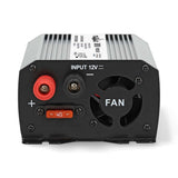 Inverter módosult szinuszhullám | Bemeneti feszültség: 12 V DC | Eszköz táp kimeneti csatlaakozó(k): Type F (CEE 7/3) / USB-A | 230 V AC 50 Hz | 300 W | Kimenő csúcs teljesítmény: 600 W | Akkumulátorsaruk + Szivargyújtó | Ezüst-6