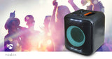 Bluetooth® party hangszóró | Maximális akkumulátor lejátszási idő: 5 óra | 150 W | Hordozó fogantyú | Party fények | Összekapcsolható | Ekvalizer | Fekete / Narancs-13