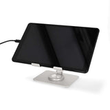 Tablet Állvány | Állvány | Dönthető Forgatható | Ezüst-9