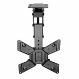 Motoros TV mennyezeti tartó | 23 - 65 " | Maximális támogatott képernyő súly: 30 kg | Forgatható | Dönthető | Minimális mennyezeti távolság: 140 mm | Távvezérelt | Acél | Fekete-2