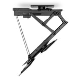 Motoros TV mennyezeti tartó | 23 - 65 " | Maximális támogatott képernyő súly: 30 kg | Forgatható | Dönthető | Minimális mennyezeti távolság: 140 mm | Távvezérelt | Acél | Fekete-3