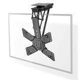 Motoros TV mennyezeti tartó | 23 - 65 " | Maximális támogatott képernyő súly: 30 kg | Forgatható | Dönthető | Minimális mennyezeti távolság: 140 mm | Távvezérelt | Acél | Fekete-6