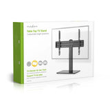 Fix TV állvány | 37 - 70 " | Maximális támogatott képernyő súly: 40 kg | Állítható, előre maghatározott magasságok | Acél / Edzett üveg | Fekete-13