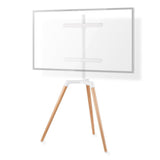 TV állvány Floor | 50 - 65 " | Maximális támogatott képernyő súly: 35 kg | Scandinavian Design | Forgatható | Borulás védett pánt | Pattanó zár | Acél / Alumínium | Fehér-0