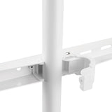 TV állvány Floor | 50 - 65 " | Maximális támogatott képernyő súly: 35 kg | Scandinavian Design | Forgatható | Borulás védett pánt | Pattanó zár | Acél / Alumínium | Fehér-10
