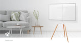 TV állvány Floor | 50 - 65 " | Maximális támogatott képernyő súly: 35 kg | Scandinavian Design | Forgatható | Borulás védett pánt | Pattanó zár | Acél / Alumínium | Fehér-19