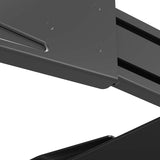 Minden Irányban Mozgatható TV fali tartó | 43 - 90 " | Maximális támogatott képernyő súly: 50 kg | Dönthető | Forgatható | Maximális fal távolság: 19.6 mm | 2 Forgás Pont | ABS / Fém | Fekete-5