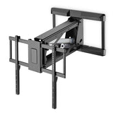 Motoros TV fali tartó | 37 - 75 " | Maximális támogatott képernyő súly: 35 kg | Forgatható | Maximális fal távolság: 153 mm | Maximális fal távolság: 485 mm | Távvezérelt | ABS / Acél | Fekete-8