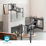 Motoros TV fali tartó | 37 - 75 " | Maximális támogatott képernyő súly: 35 kg | Forgatható | Maximális fal távolság: 153 mm | Maximális fal távolság: 485 mm | Távvezérelt | ABS / Acél | Fekete-1