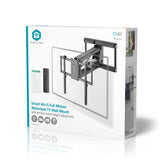 Motoros TV fali tartó | 37 - 75 " | Maximális támogatott képernyő súly: 35 kg | Forgatható | Maximális fal távolság: 153 mm | Maximális fal távolság: 485 mm | Távvezérelt | ABS / Acél | Fekete-16