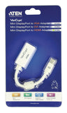 Mini DisplayPort Kábel Mini DisplayPort Dugó - HDMI Csatlakozó 0.15 m Fehér-4