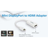 Mini DisplayPort Kábel Mini DisplayPort Dugó - HDMI Csatlakozó 0.15 m Fehér-1