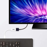 Mini DisplayPort Kábel Mini DisplayPort Dugó - HDMI Csatlakozó 0.15 m Fehér-2