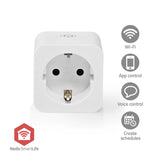 SmartLife Intelligens Csatlakozó | Zigbee 3.0 | IP21 | Teljesítmény mérő | 3680 W | Hybrid (CEE 7/7) | 0 - 55 °C | Android™ / IOS | Fehér | 1 db-0