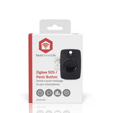 Intelligens Pánik Gomb | Zigbee 3.0 | Akkumulátortípus: CR2450 | Fekete-11