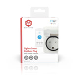 SmartLife Intelligens Csatlakozó | Zigbee 3.0 | IP44 | Teljesítmény mérő | 3680 W | Type F (CEE 7/7) | -10 - 40 °C | Android™ / IOS | Fehér | 1 db-9