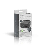 Digital Audio Converter | 1 irányú | Csatlakozó bemenet_ HDMI™ Bemenet | Csatlakozó kimenet_ 2x (2x RCA Aljzat) / 3.5 mm | eARC | Automatikus | Antracit