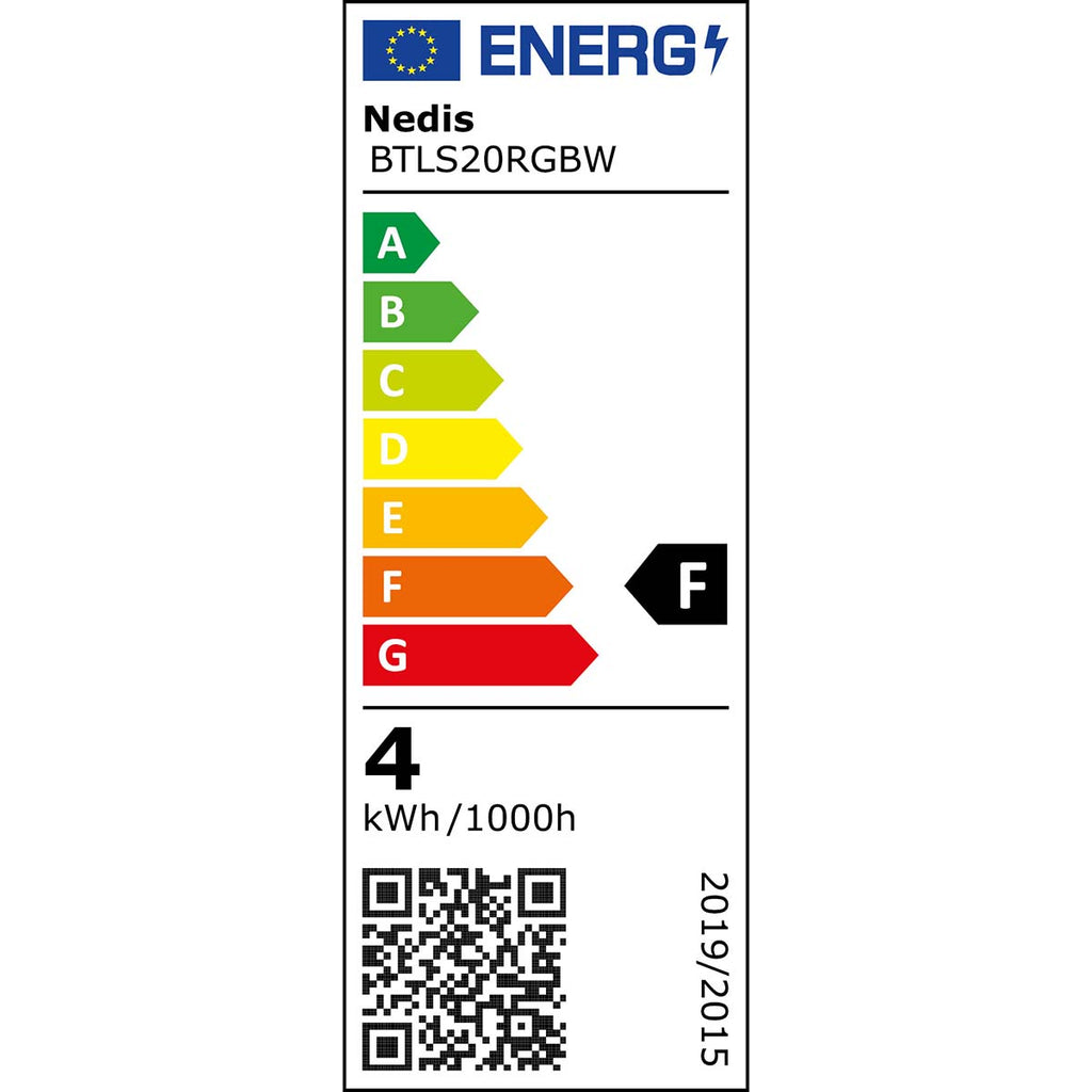 SmartLife LED Szalag | Bluetooth | Meleg Fehér / RGB | SMD | 2.00 m | IP20 | 2700 K | 380 lm | Android™ / IOS