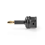 Optikai audioadapter | Optikai 3,5 mm-es Dugasz - TosLink Aljzat | 10 darabos | Fekete