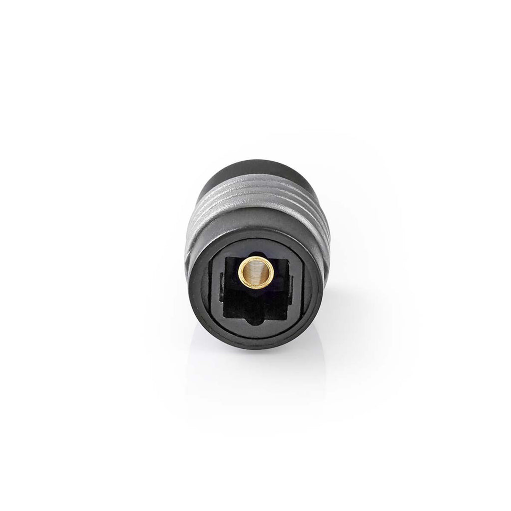 Optikai audioadapter | TosLink Aljzat - TosLink Aljzat | 10 darabos | Fekete