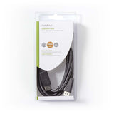 DisplayPort kábel | DisplayPort Dugasz | DisplayPort Dugasz | 4K@60Hz | Nikkelezett | 3.00 m | Kerek | PVC | Fekete | Doboz-2