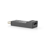 DisplayPort-HDMI Adapter | DisplayPort Dugasz-HDMI Aljzat | Fekete
