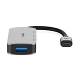 USB hub | 1x USB-C™ | 4x USB A Female | 4-Port port(s) | USB 3.2 Gen 1 | USB-áramellátású | 5 Gbps-2