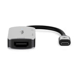 USB Többportos Adapter | USB 3.2 Gen 1 | USB-C™ Dugasz | HDMI™ Kimenet / USB-A Aljzat / USB-C™ Aljzat | 0.10 m | Kerek | Nikkelezett | PVC | Szürke | Doboz-2