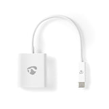 USB adapter | USB 3.2 Gen 1 | USB Type-C™ Dugasz | HDMI™ Kimenet | 0.20 m | Kerek | Nikkelezett | PVC | Fehér | Buborékfólia
