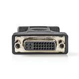 VGA - DVI adapter | VGA-dugasz - DVI-I 24+5 tűs Aljzat | Fekete